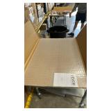 VEVOR Chair Mat, 36 x 48 Inch Office Chair Mat for Carpeted Floors, Plastic Floor Protector Rug with Studded, Non-Slip & Easy to Clean, Smooth Glide Under Desk Rug for Home Office (Rectangular)