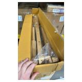 Casual Home 18-Inch Director Chair, Natural Frame