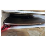 Boraam Torino Counter Height Wood Kitchen Bar Stool - Carbonite Finish