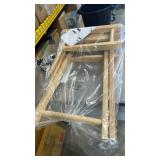 Casual Home 18-Inch Director Chair, Natural Frame