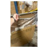 Flash Furniture Madelyn 33.5" Square Folding Multipurpose Card Table with Padded Vinyl Top, Portable Folding Game Table for 4 Players, Gray