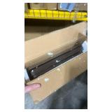 Furinno Jaya Computer Study Desk, Columbia Walnut/Black