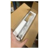 RiverRidge Madison Two-Door Over The Toilet Storage Cabinet Gray Wall Mounted Medicine Cabinet with Adjustable Shelves, Modern Flat Handles & Horizontal Grooved Aesthetic