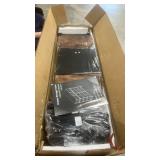 Sweetcrispy Dresser for Bedroom with 9 Storage Drawers, Large Fabric Storage Tower Organizer, Chest of Drawers with Metal Frame Wooden Top for Closet, Living Room, Entryway, Brown