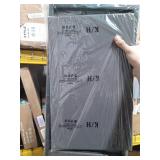 DUMOS 9 Drawer Dresser, Fabric Storage Organizer with Sturdy Metal Frame and Wooden Top, Modern Chest of Drawers for Bedroom Closet Entryway,Grey