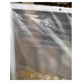 Sweetcrispy Computer Desk, Small Office 32 Inch Writing Work Study Student Teacher Home Bedroom Table with Metal Frame Wood Tabletop - White