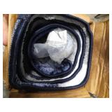 Persian Area Rugs Luxe Weavers Contemporary Abstract Swirl Blue 4