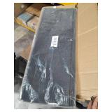 Ottomanson Bullnose Stair Treads Outdoor  Ribbed Heavy-Duty Non-Slip Stair Mats Best Grip on Concrete, Brick & Textured Step Fastening Required for Wooden & RV Steps, Pack of 5