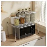 Simple Deluxe 1-Tier Shelving Units, 29.92" W x 13.78" D x 14.96" H Steel Wire Rack Storage Shelving Organizer, Chrome