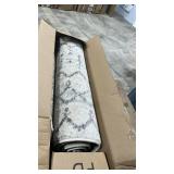 JONATHAN Y Boho Vintage Diamond Cream/Gray Square Area Rug 4X4 ft, Moroccan Hype for Living Room, Bedroom, Kitchen, Office, Easy-Cleaning, High Traffic, Pet-Friendly, Non-Shedding (MOH101B-4SQ)