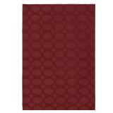 Garland Rug Sparta Non Slip Polypropylene 4 Ft. X 6 Ft. Chili Pepper Red Area Rug- Ideal for Living Rooms & Hallways, Stylish & Durable for High-Traffic Areas