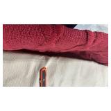 Garland Rug Sparta Non Slip Polypropylene 4 Ft. X 6 Ft. Chili Pepper Red Area Rug- Ideal for Living Rooms & Hallways, Stylish & Durable for High-Traffic Areas