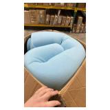 Amazon Basics Full Size Cooling Gel-Infused Memory Foam Mattress Topper, CertiPUR-US Certified, 3 Inches, Blue