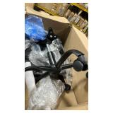 NEWBULIG Office Chair Ergonomic, Mid-Back Swivel Computer Desk Chair with Breathable Backrest & Lumbar Support, Adjustable Height Sponge Seat Rolling Wheels for Home Task, Balck 1 Pack