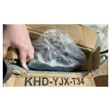 VECELO Twin Size Bed Frame with Headboard and Footboard, Metal Platform Mattress Foundation, Sturdy Steel Slat/No Box Spring Needed/Under Bed Storage/Easy Assembly