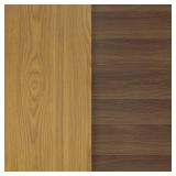 Flash Furniture Glenbrook 36" Round Table Top with Natural or Walnut Reversible Laminate Top