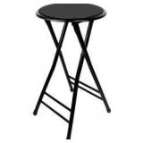 Trademark Home Collection - Stool - round - black