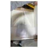 Shintenchi Bathroom Wall Cabinet with Door, Storage Organizer Over The Toilet Medicine, Space Saving with Adjustable & Open Shelf, Solid White