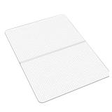 VEVOR Chair Mat, 36 x 48 Inch Office Chair Mat for Carpeted Floors, Plastic Floor Protector Rug with Studded, Non-Slip & Easy to Clean, Smooth Glide Under Desk Rug for Home Office (Rectangular)