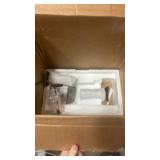 Sweetcrispy Freestanding Electric Fireplace Heater, 26" Indoor Fireplace with 3D Flame Effect, Overheating Safe Design, Energy Saving Space Heater with 12H Timer&Remote for Living Room, Bedroom, Black