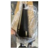 GAOMON Comfy Saucer Chairs for Adults, Foldable Living Room Chairs, Soft Faux Fur Lazy Chair with Metal Frame, 300 LB Capacity, No Assembly Required for Bedroom, Dorms, Apartments, Black