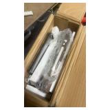 Leadpro Dresser for Bedroom with 6 Drawers, LED TV Stand Dresser with Charging Station, Chest of Fabric Drawers with Side Hooks, Dresser Storage Organizer for Closet Living Room Hallway (Rustic Brown)