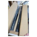 SONGMICS Dresser for Bedroom, Chest of Drawers, Steel, MDF, 10 Non-Woven Fabric Drawers, Storage Organizer Unit, Closet, Entryway, Rustic Brown and Ink Black ULGS125B01S