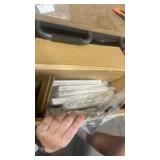 SONGMICS Dresser for Bedroom, Chest of Drawers, Steel, MDF, 10 Non-Woven Fabric Drawers, Storage Organizer Unit, Closet, Entryway, Cloud White and Snow White ULGS125W01S