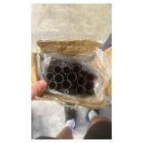 FDW 3-Panel Room Divider Privacy Screen, 6FT Portable Folding Partition with Metal Frame (102" W x 70" H) for Office/Home Use, Grey