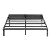 ZIYOO King Bed Frames, 12 Inches Platform Bed Frame, 3500lbs Heavy Duty Steel Slat, Non-Slip Design, No Box Spring Needed, Easy Assembly, Quiet Noise Free, Under Bed Storage Space, Black