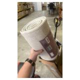 LUXE WEAVERS Grayson Collection 5803 Cream 4x5 Floral Palm Leaf Area Rug