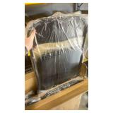 Flash Furniture Madison 5-Piece Folding Card Table and Chairs Set, Portable Event Table and Chairs Set, Black