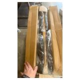 Flash Furniture Madison 5-Piece Folding Card Table and Chairs Set, Portable Event Table and Chairs Set, Black