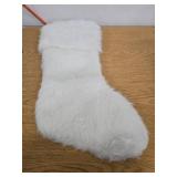 Glitzhome 21in L Plush Christmas Stocking