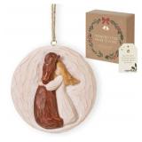 2 Count 2025 Horse Christmas Ornament: Just A Girl Who Loves Horse 3D Resin Ornament for Christmas Tree for Women Teenage Girls Equestrian Horses Lover