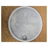 Vintage Christmas Wall Decor Art 10x10