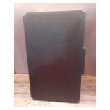 30 in. W x 36 in. H x 20.25 in. D Plastic Freestanding Garage Base Cabinet in Slate (missing door and accessories) - Retail: $163