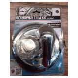 Danco 10003 Tub/Shower Trim Kit for Delta with Lever & Handle Handle in Chrome