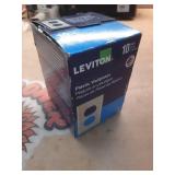 Leviton M01-86003-IMP M25-86003-Imp 1-Duplex Receptacle Standard Size Wall Plate  1 Gang  4-1/2 in L X 2-3/4 in W 0.22 in T  Ivory