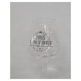 Wine Glass for Person Born in 1985