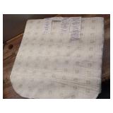 Classic Accessories Montlake FadeSafe Water-Resistant 20 x 20 x 2 Inch Contoured Patio Dining Seat Cushion Cover  Antique Beige