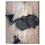 Wheelchair Elevating Legrests with Padded Calf Pads, Composite Footplates(1Pr, Black) - Retail: $57