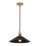 LNC Modern Cone Pendant Light with, Adjustable Height, (bulb not included) - Retail: $80