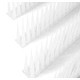 Bird Spikes Covers 4 Feet(1.2m), Frosted White