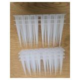 Bird Spikes Covers 4 Feet(1.2m), Frosted White