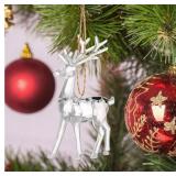 Acrylic Christmas Reindeer Ornament