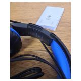 Fachixy FC200 PC Gaming Headset for PS4, PS5, Switch, Xbox One, Mac, Noise Canceling Headphones with Microphone, Computer Headset with 3.5mm Jack & RGB Light