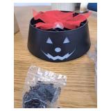 3D LED Fake Fire Flames Effect Light, 1800mAh Batterry Halloween Fire Light for Indoor/Outdoor Suspension  (Black)