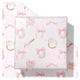 Baseball Wrapping Paper for Kids -28x40 Inches, 4 Sheets 2 Pack