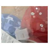 Light Up Independence Day Bow Headband Glow Star Patriotic Hair Accessories